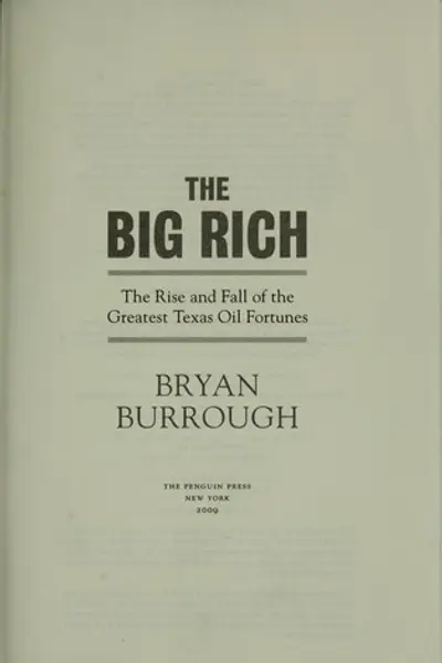 Cover of The Big Rich